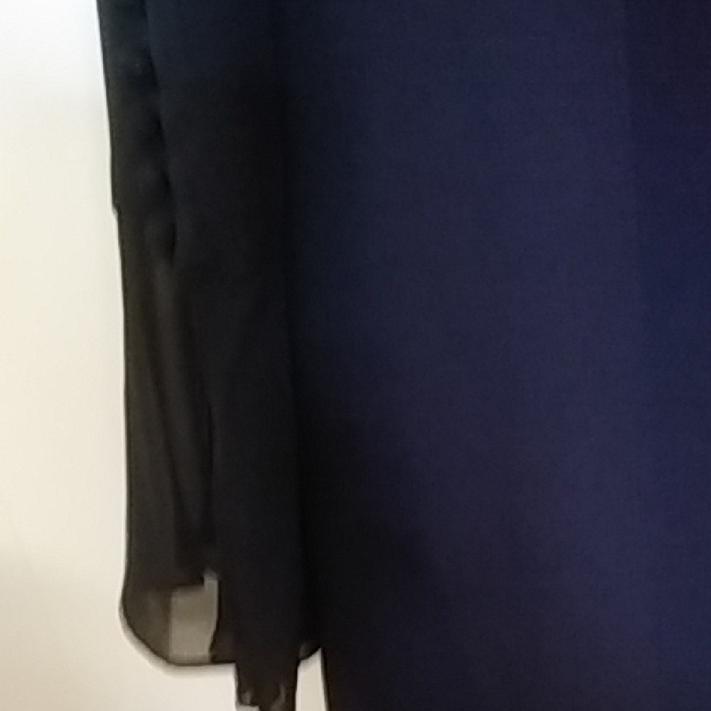 Calvin Klein Navy Long Sleeve Dress - Picture 7 of 12